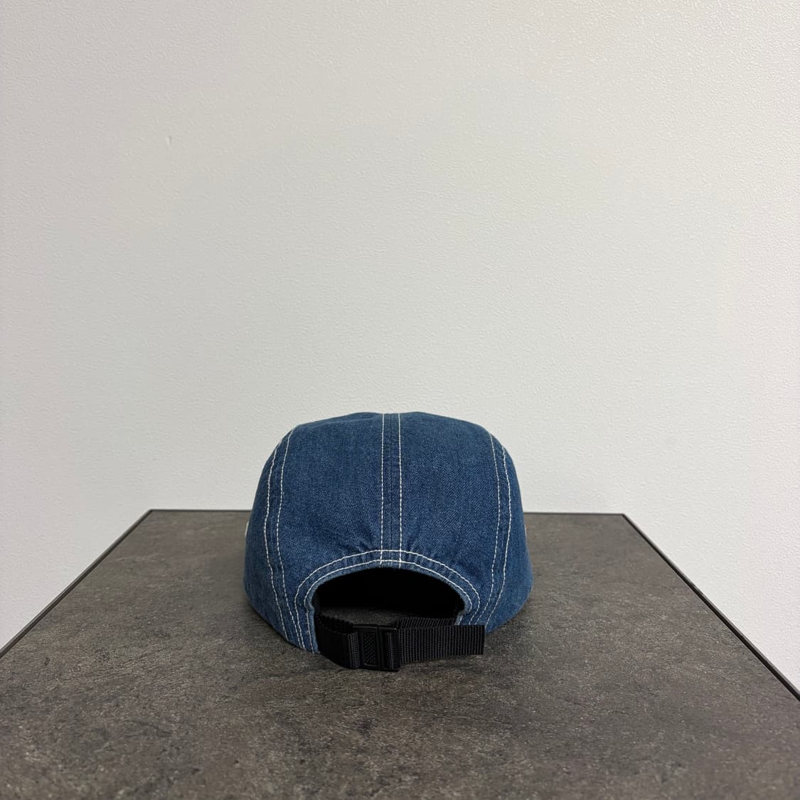(OS) 슈프림 박스로고 캠프캡 모자 스티치 데님 상품이미지4