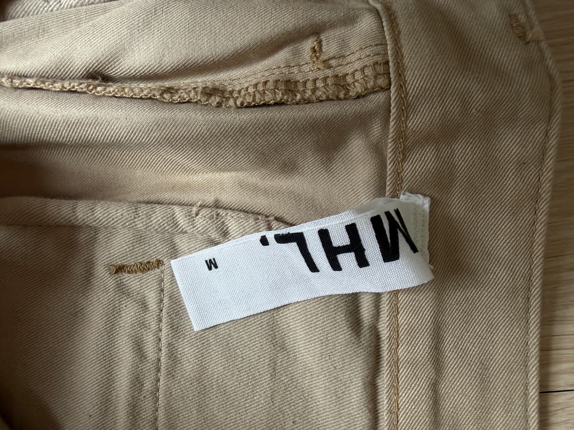 마가렛호웰 mhl 팬츠 베이지 상품이미지2