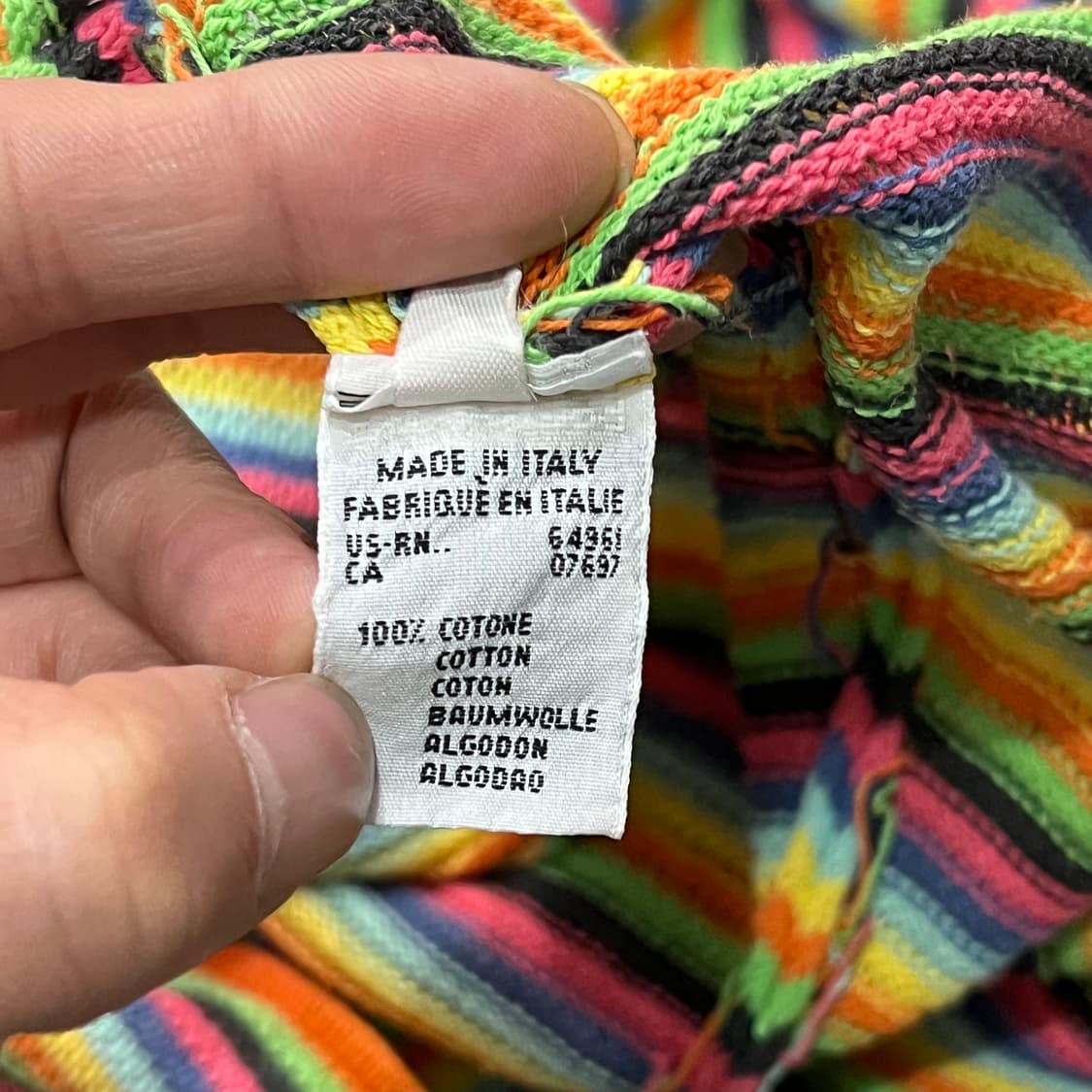  베네통 스트라이프 슬리브리스 니트 원피스 y15984 상품이미지6