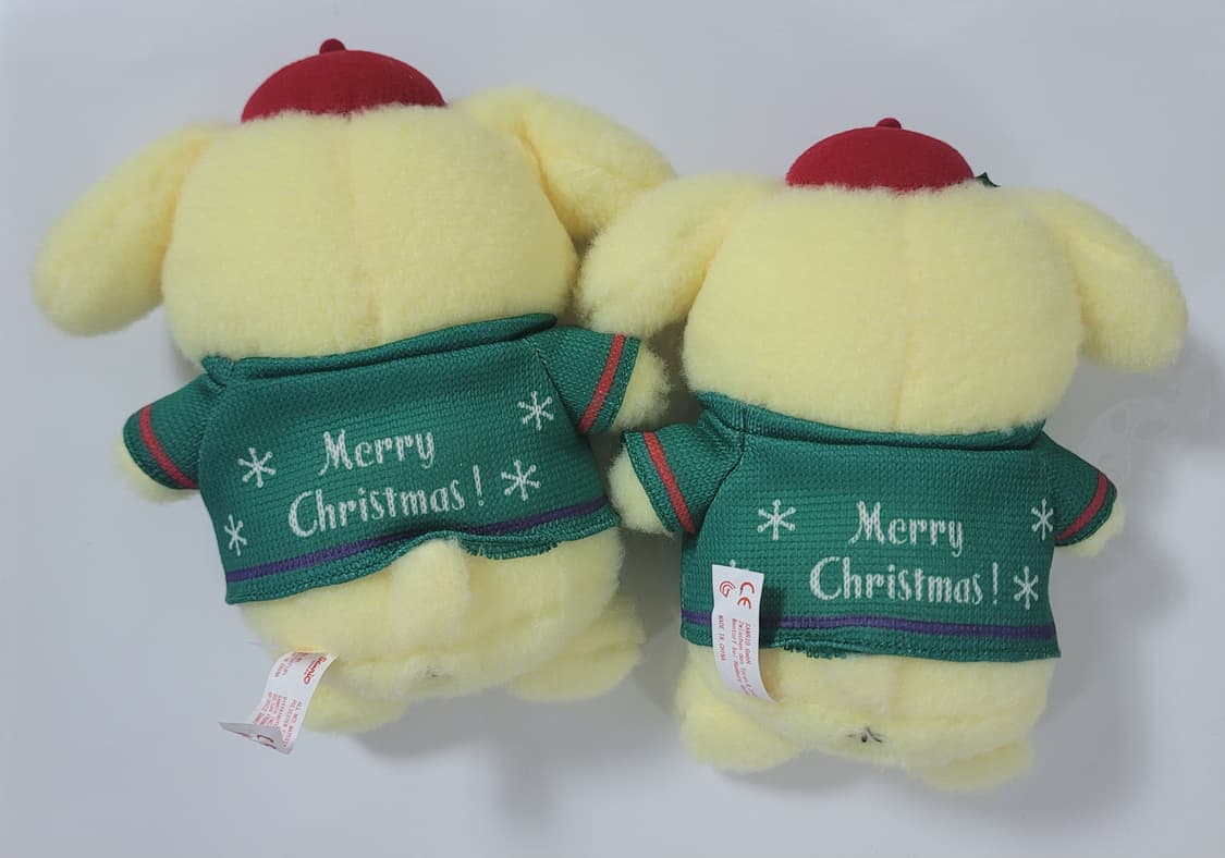산리오 폼폼푸린 2022 크리스마스 어글리후드 인형 마스코트 일본 정품 상품이미지3
