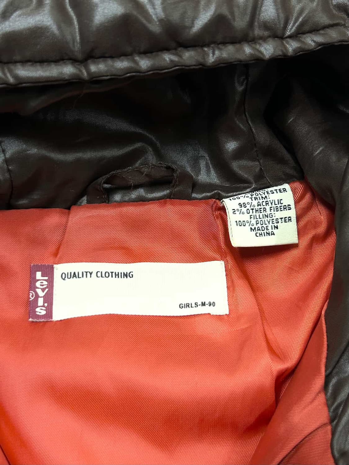 리바이스 초코 브라운 패딩 상품이미지8