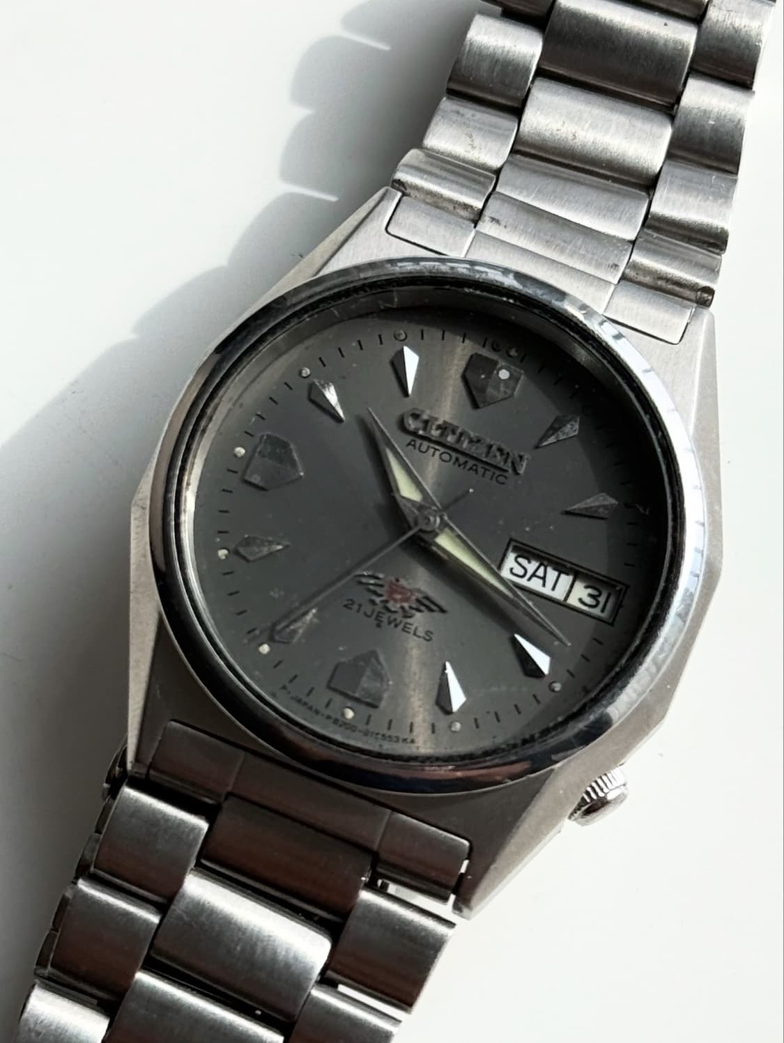 80s Seiko5 Autmatic Vintage Metal Watch 상품이미지2