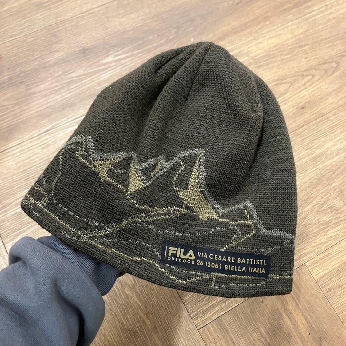 N133 휠라 비니 빈티지 상품이미지1