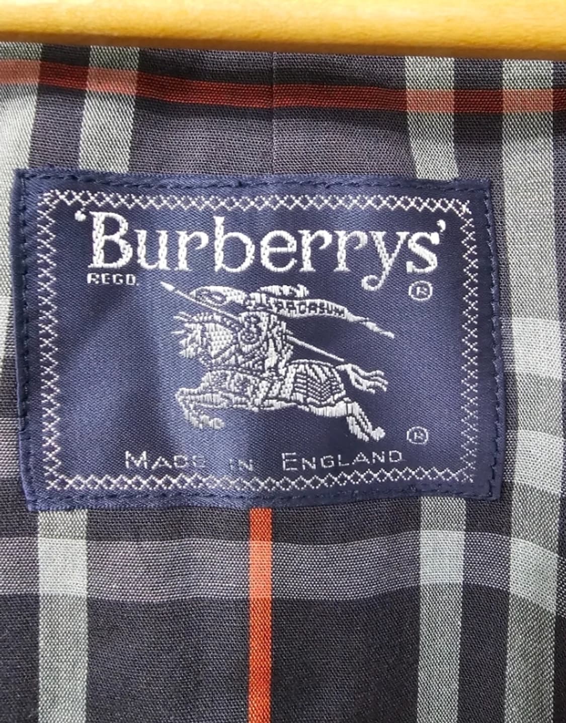 버버리 네이비 트렌치 코트 105~110 상품이미지7