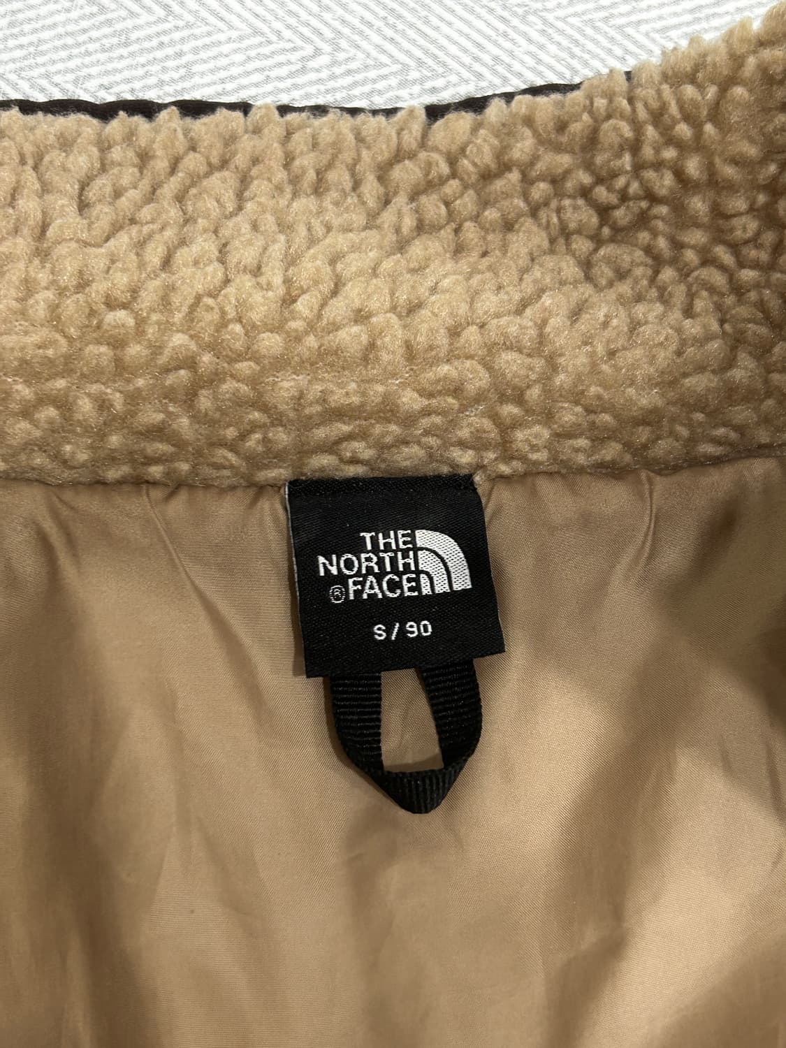 노스페이스 뽀글이 롱 코트 여성S 90 상품이미지6