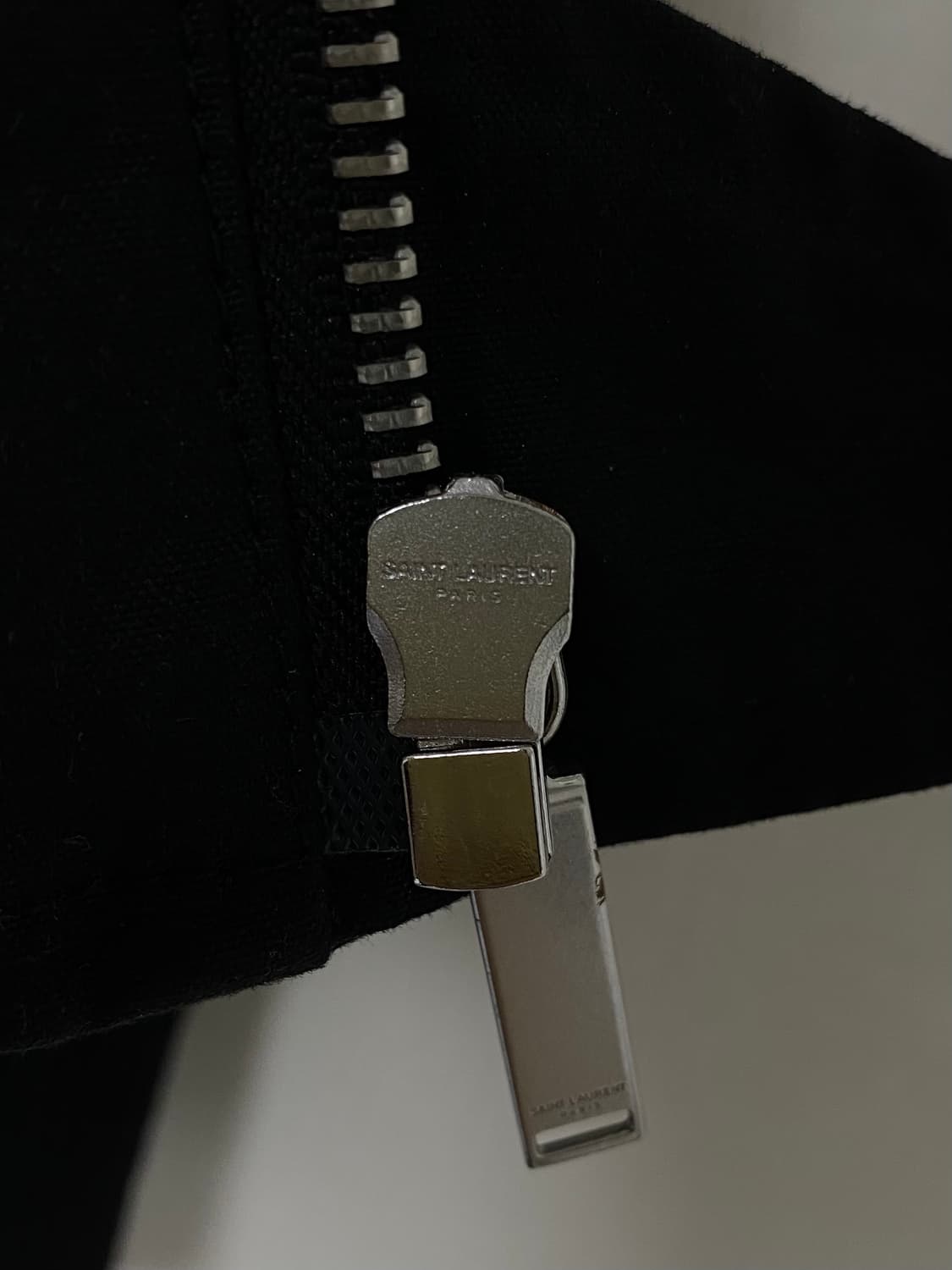 SAINT LAURENT WAX TEDDY RACER BOMBER 상품이미지3