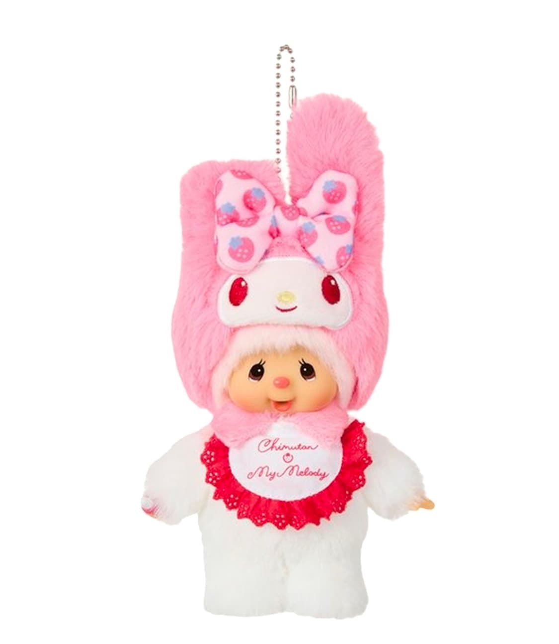 몬치치 x 산리오 캐릭터즈 마이 멜로디 치무탄 키체인 상품이미지1