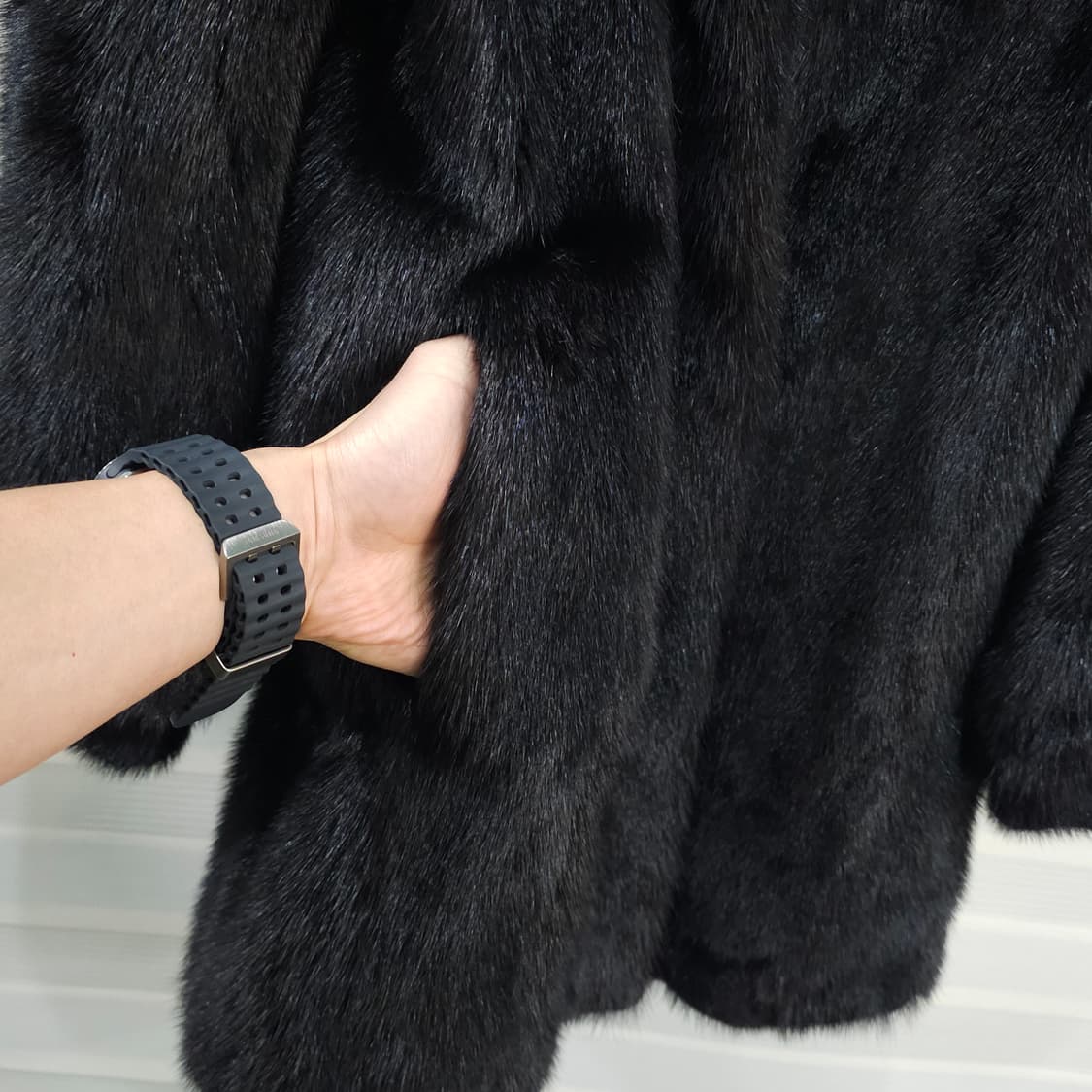 JAPAN 빈티지 밍크 코트- 우먼M정도 상품이미지5