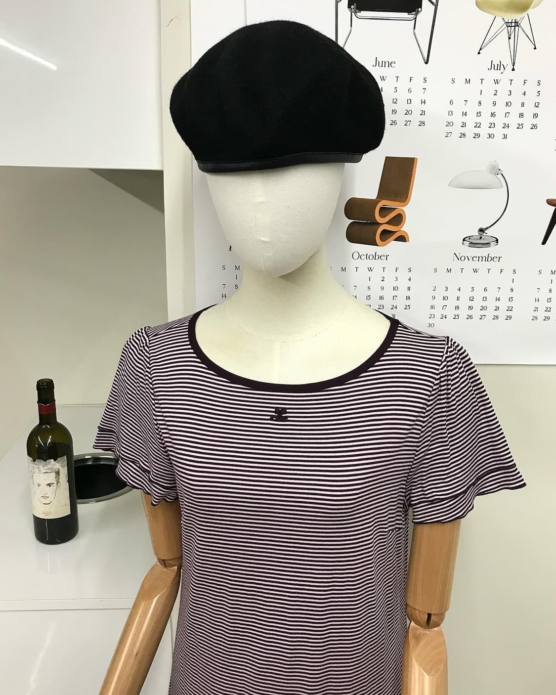 꾸레쥬 로고 미니 원피스 상품이미지7