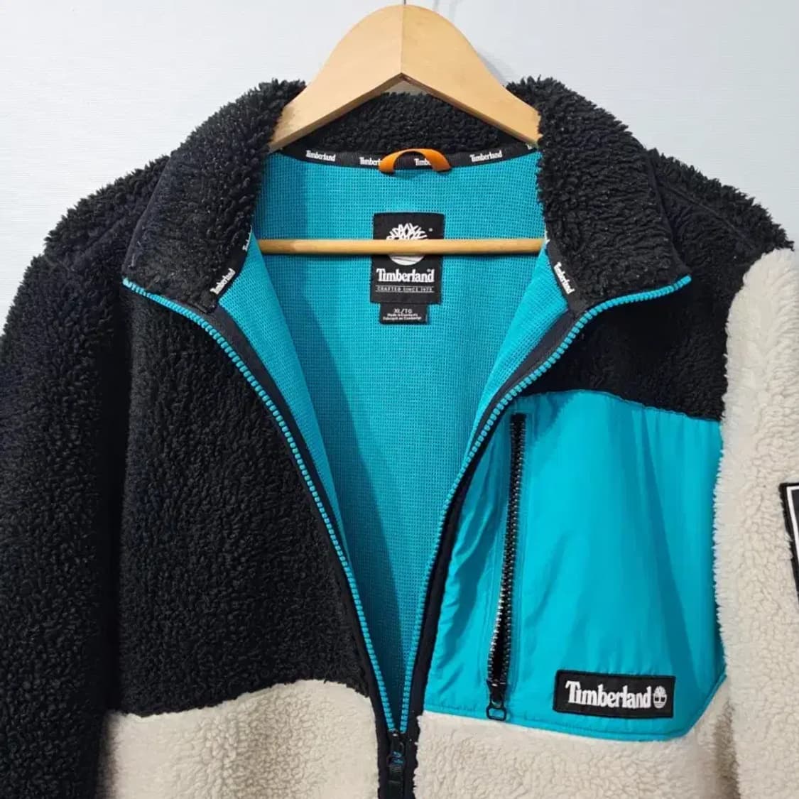 팀버랜드 컬러블록 플리스 자켓 105 상품이미지4