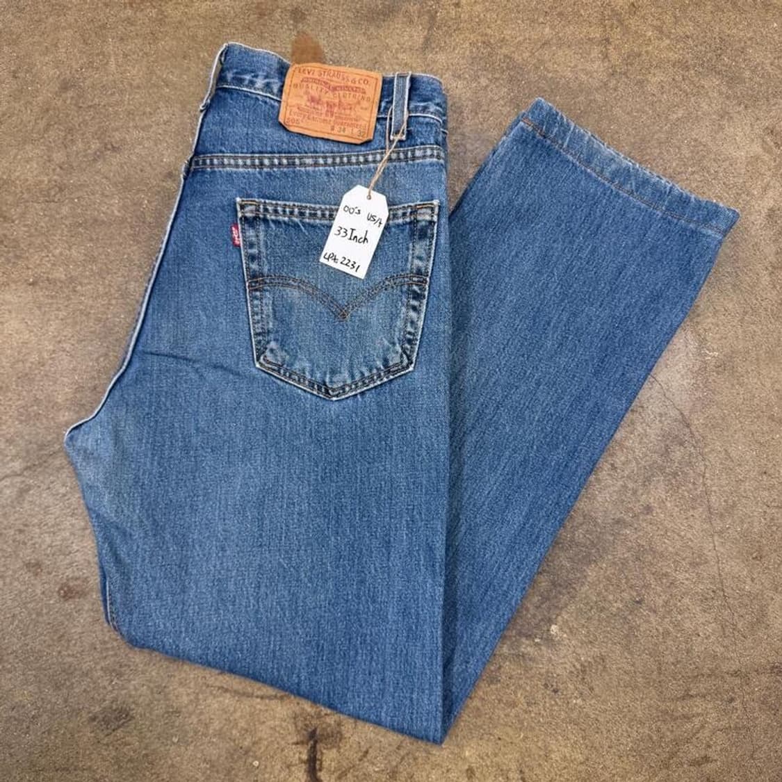 00s 리바이스 505 허리33 밑단수선 상품이미지3