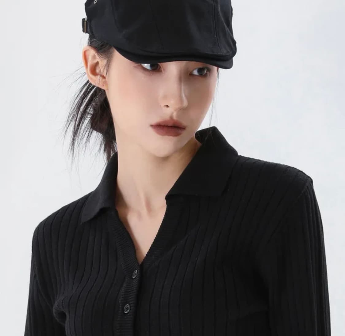 블랙업 헌팅캡 상품이미지1