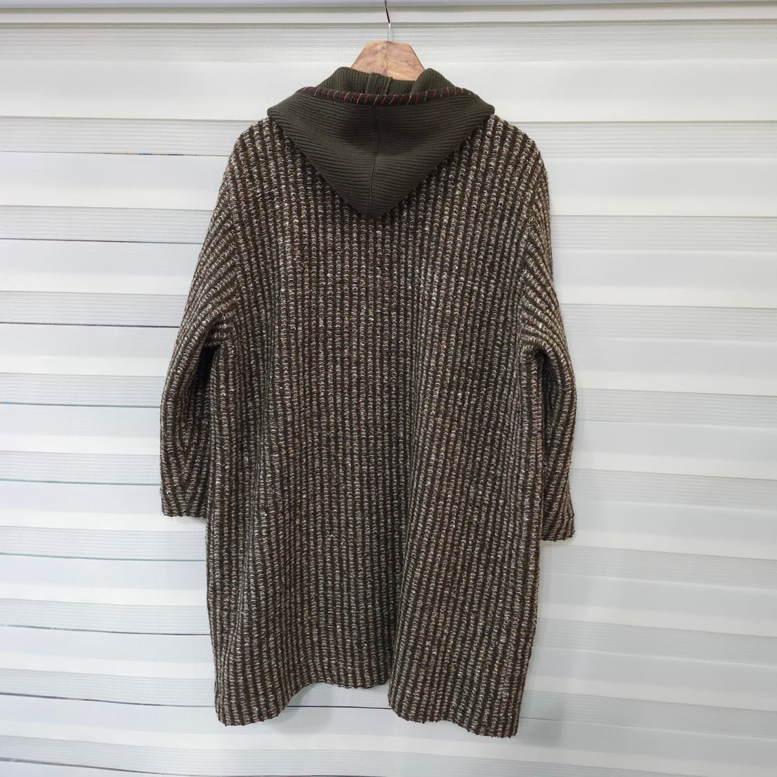 japan VITR AGE 니트 후드코트-우먼M 상품이미지6