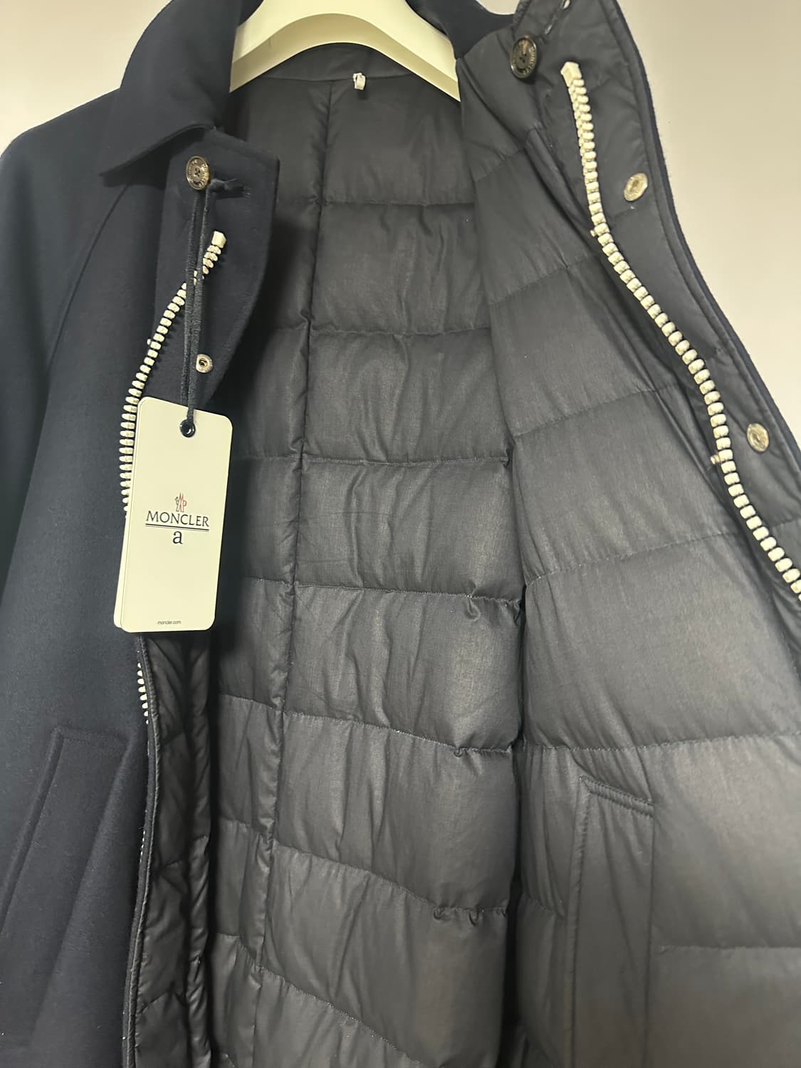 몽클레어 아미 콜라보 리버서블 패딩 코트 90-95 리버시블 양면 상품이미지6