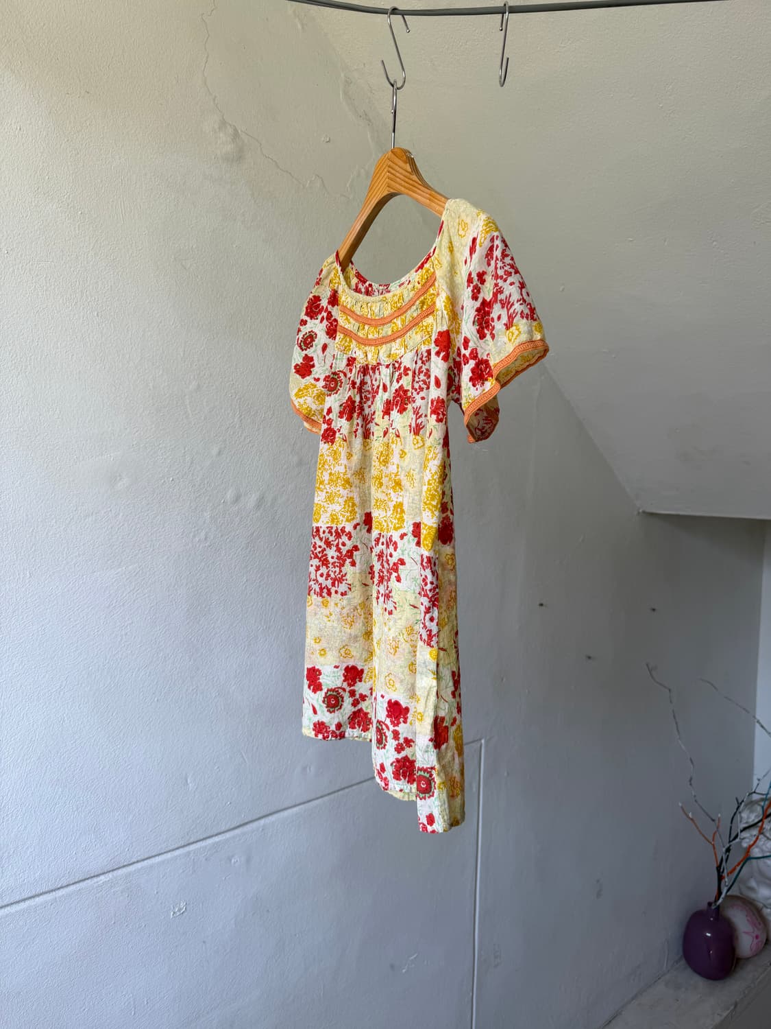 페어리 퍼프 소매 와이드 숄더 블라우스 상품이미지4