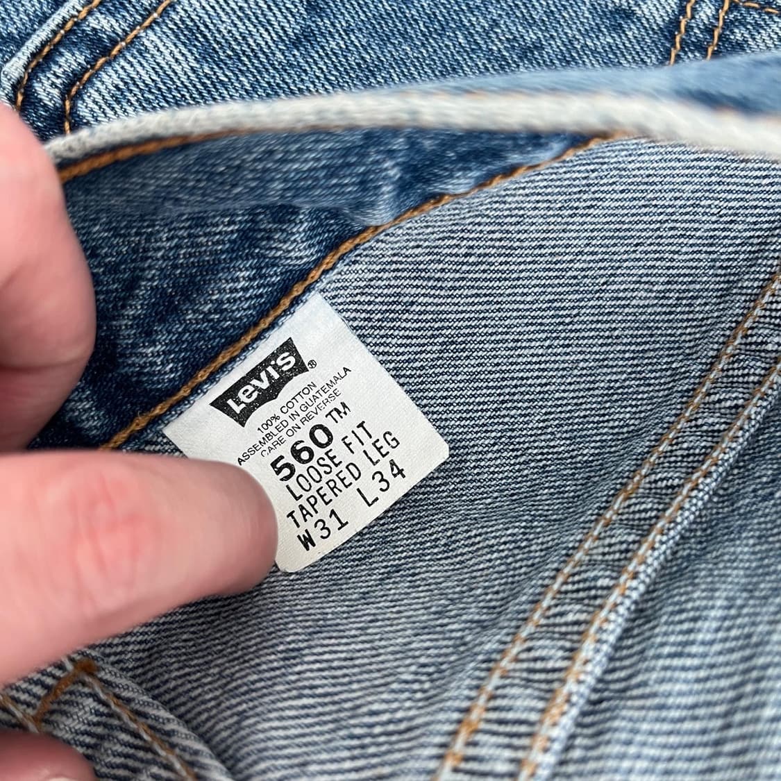 90s levis 리바이스 560 데드스탁 [31] 상품이미지6