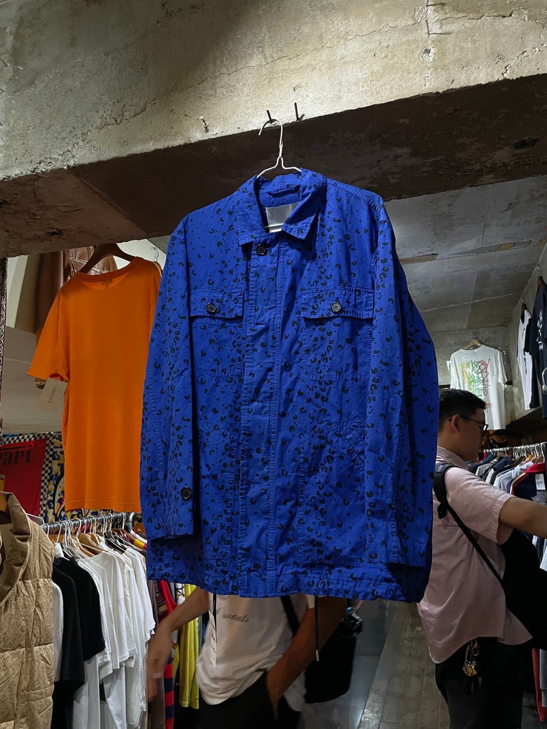 KENZO 겐조 블루 레오파드 자켓 상품이미지1