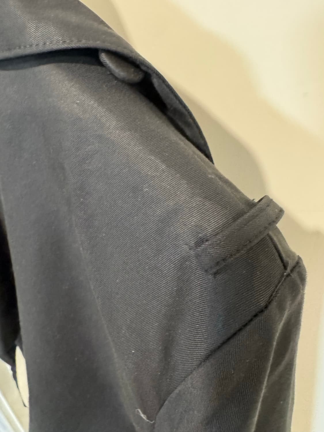 Jull log 줄로그 배색 트렌치 상품이미지7