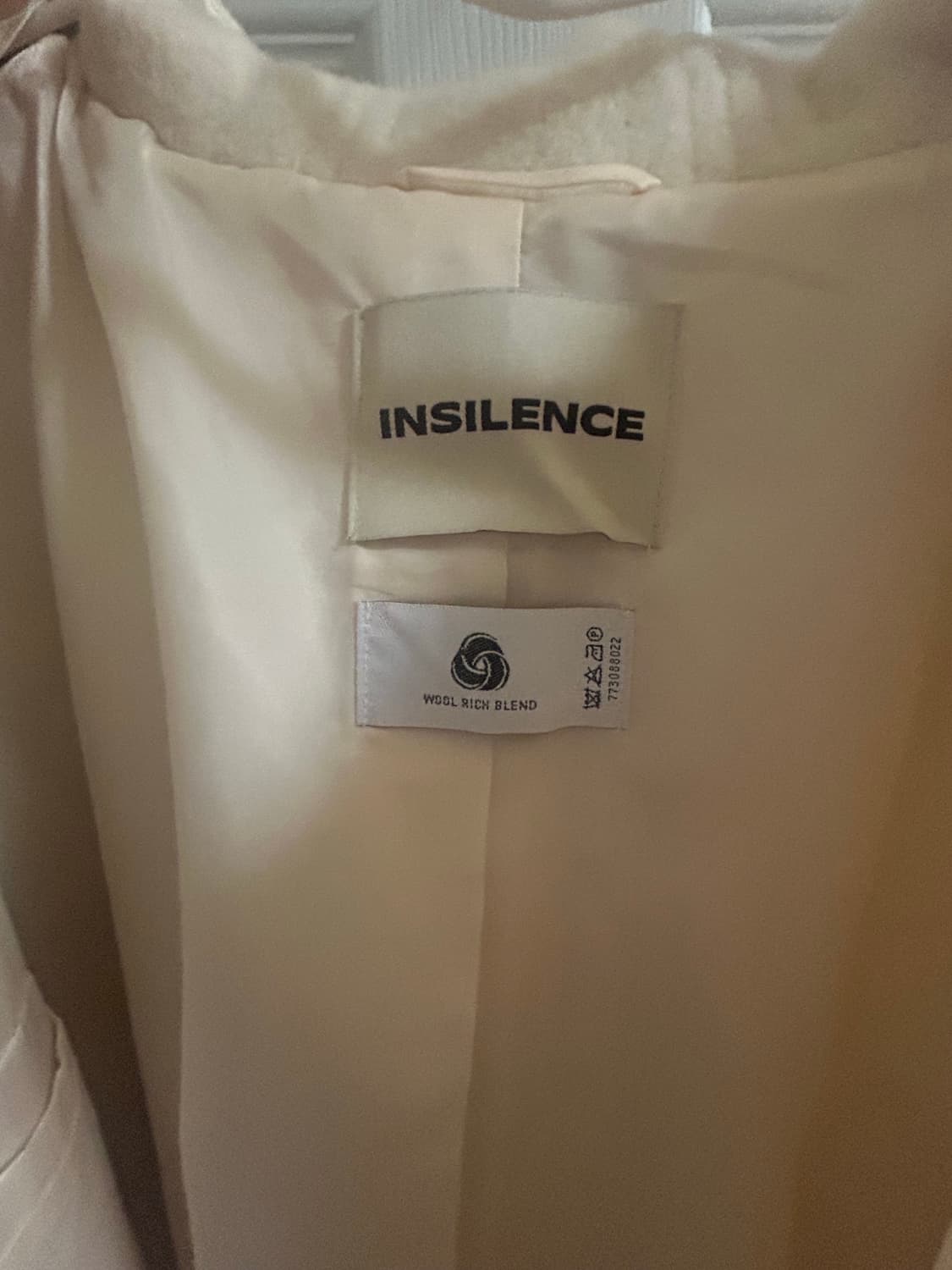 인사일런스 알파카 후드코트 m 아이보리 우먼 상품이미지6