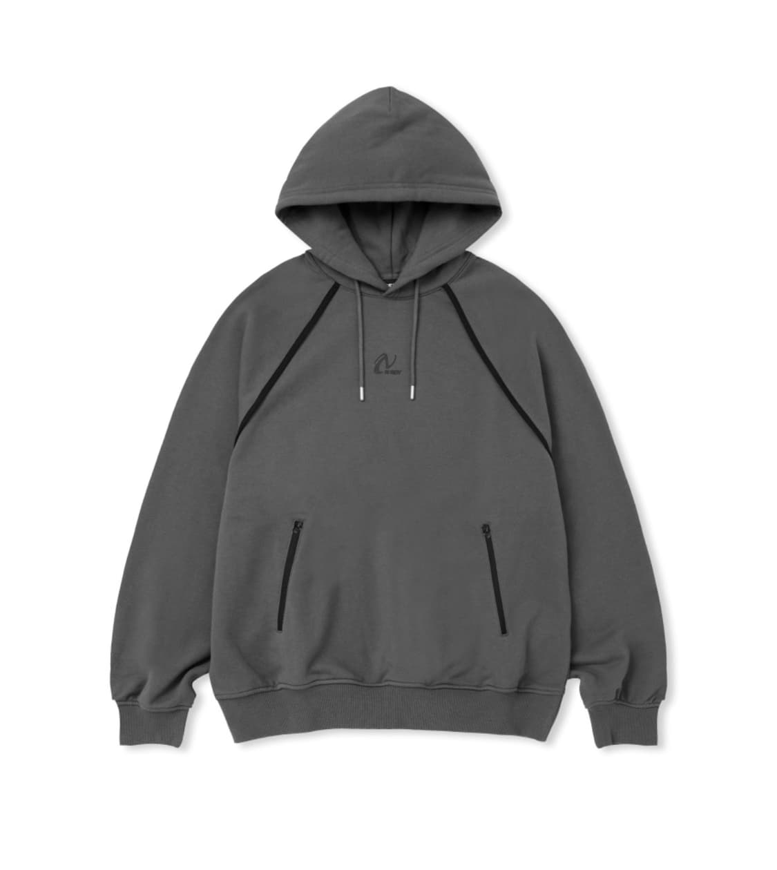 1회착용) 널디 Nerdy 핀휠 지퍼 후드티 상품이미지2