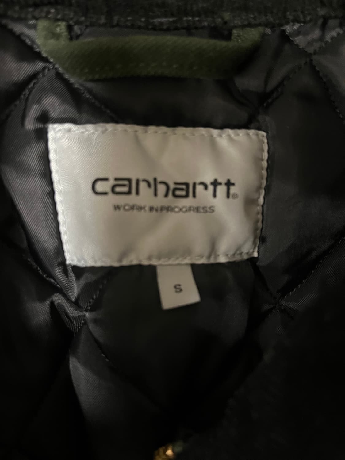 (거의 새상품)칼하트 WIP OG 디트로이트 자켓 올리브 블랙스톤 캔버스 상품이미지5