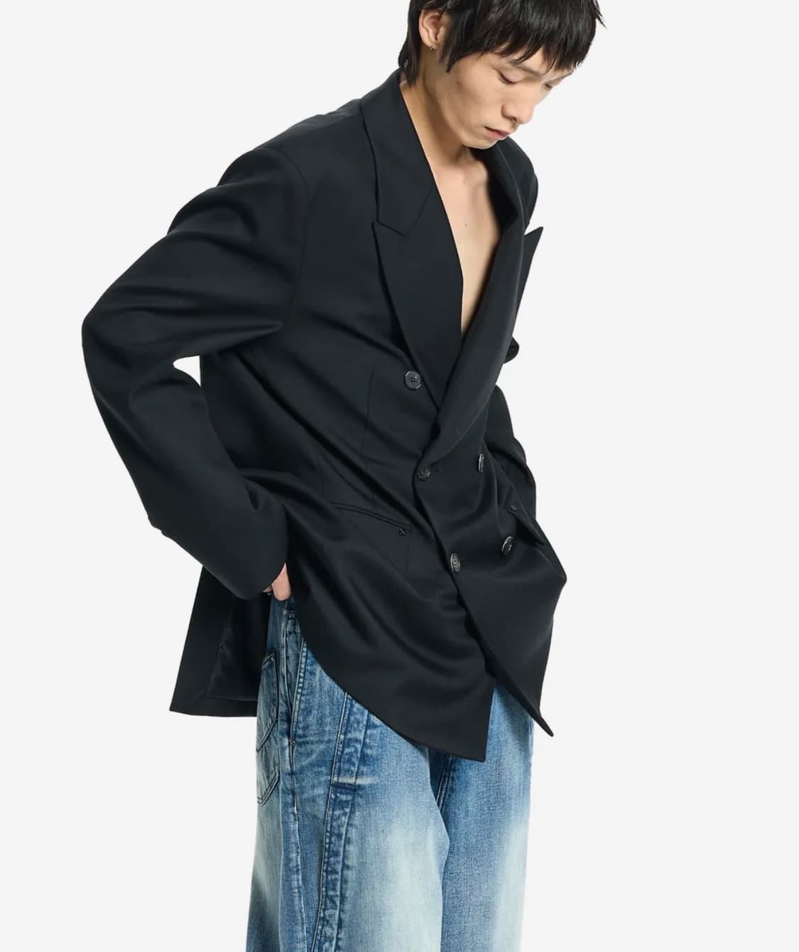 본바트 VONVAT-Wool Peaked Double Blazer (2) 상품이미지2