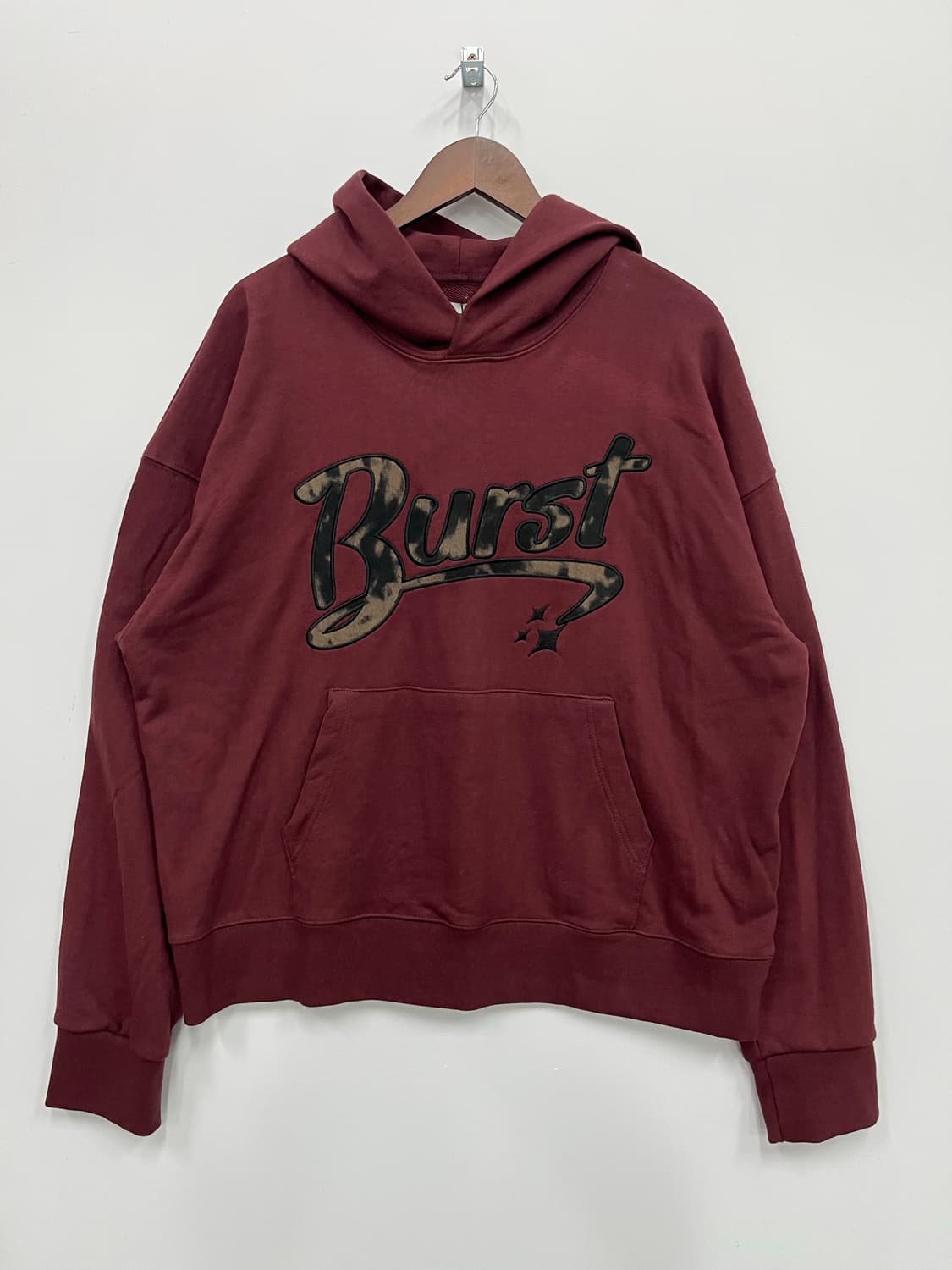 에즈카톤 버건디 버스트 후드티  상품이미지1