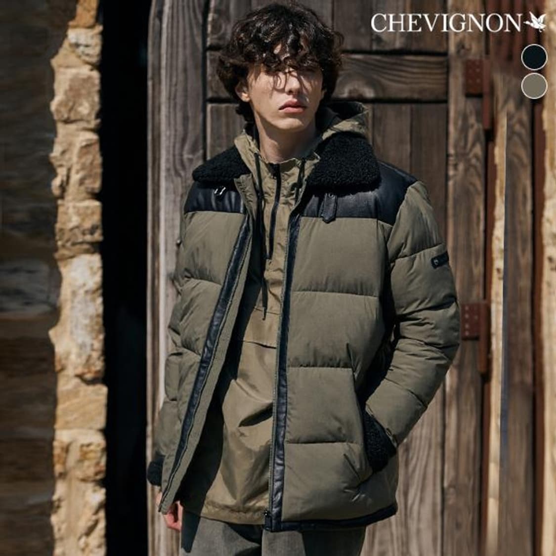 무스탕 패딩 95~100 상태엄청좋음 상품이미지2