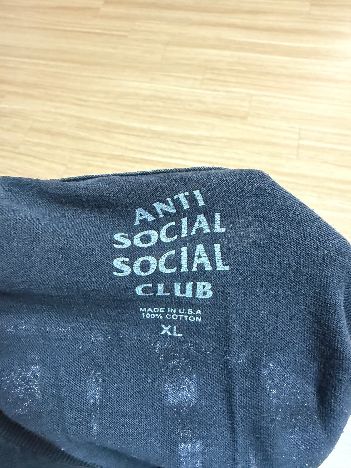 안티소셜소셜클럽 티셔츠 미국엑라 상품이미지3