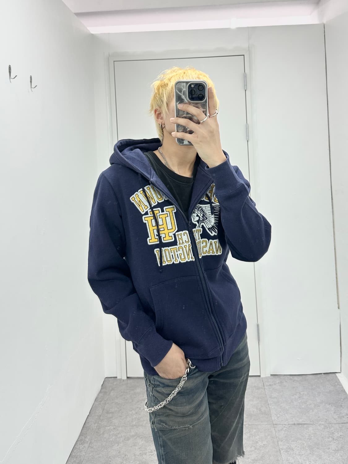 MERRY GARDEN vintage Indian hood zip 상품이미지7