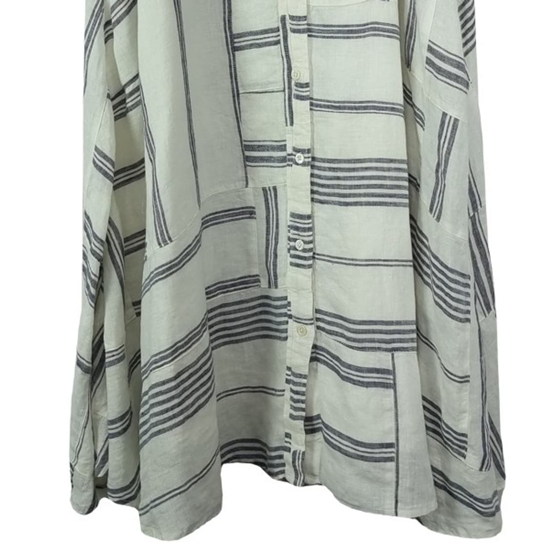 [폴로 랄프로렌] 기하학 패턴 린넨 버튼 롱스커트 M19636 상품이미지5