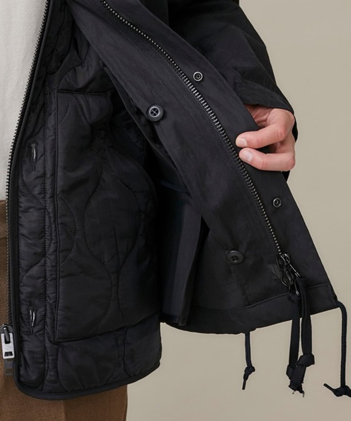 마카웨어 밀리터리 코튼나일론 자켓 상품이미지10