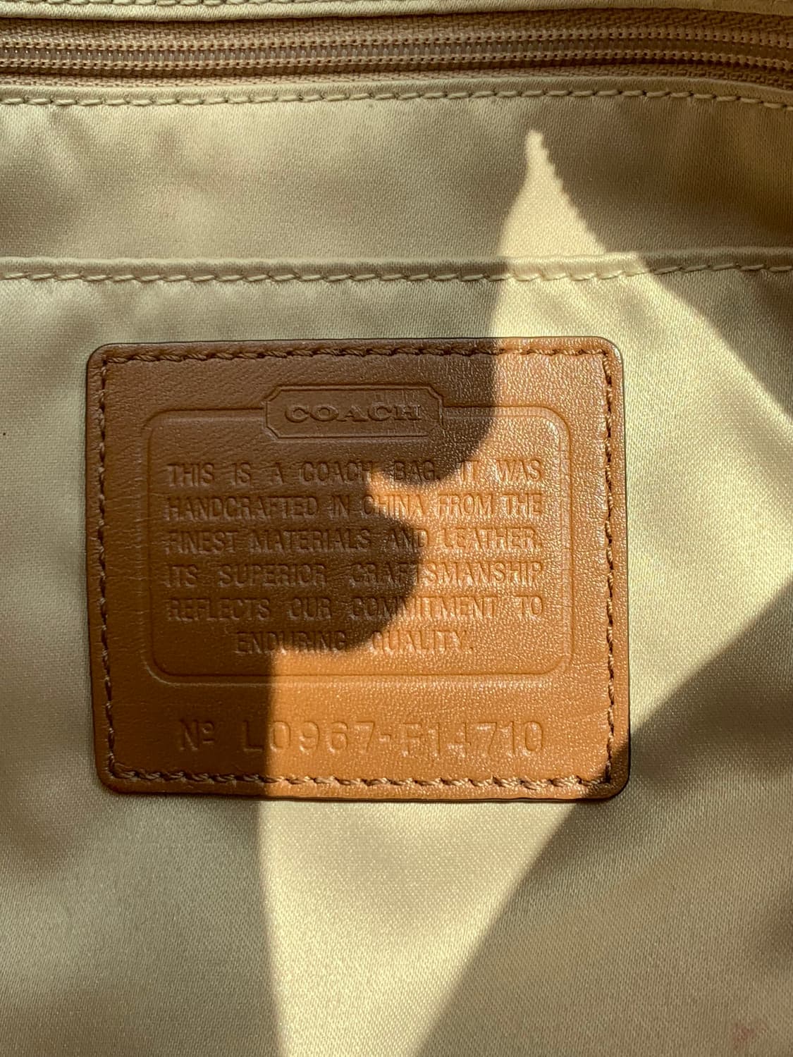 🧡Coach Camel Shoulder Bag 상품이미지8