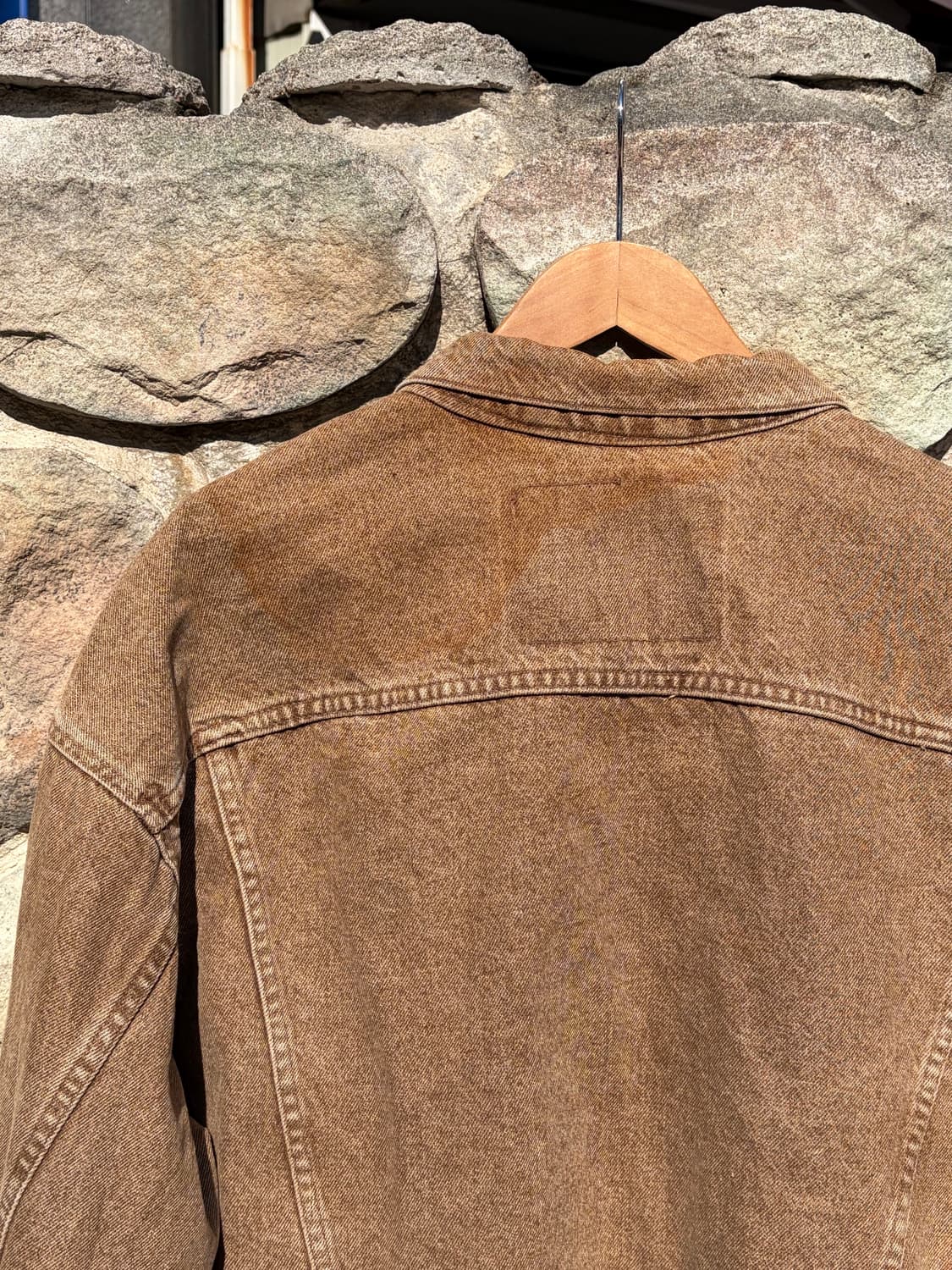 90s usa 리바이스 트러커 자켓 브라운 상품이미지6