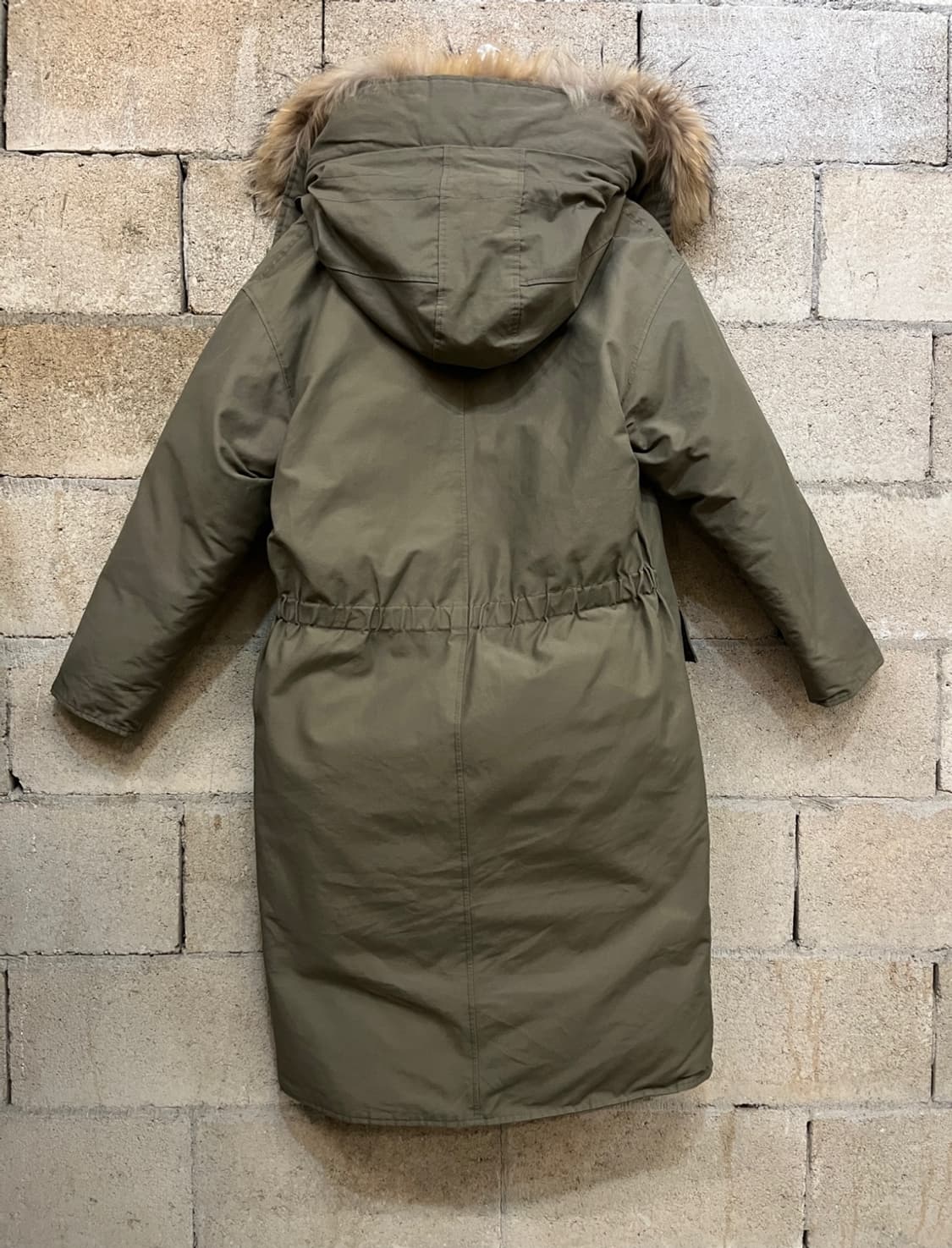 스튜디오 톰보이 퍼 롱 파카 상품이미지3