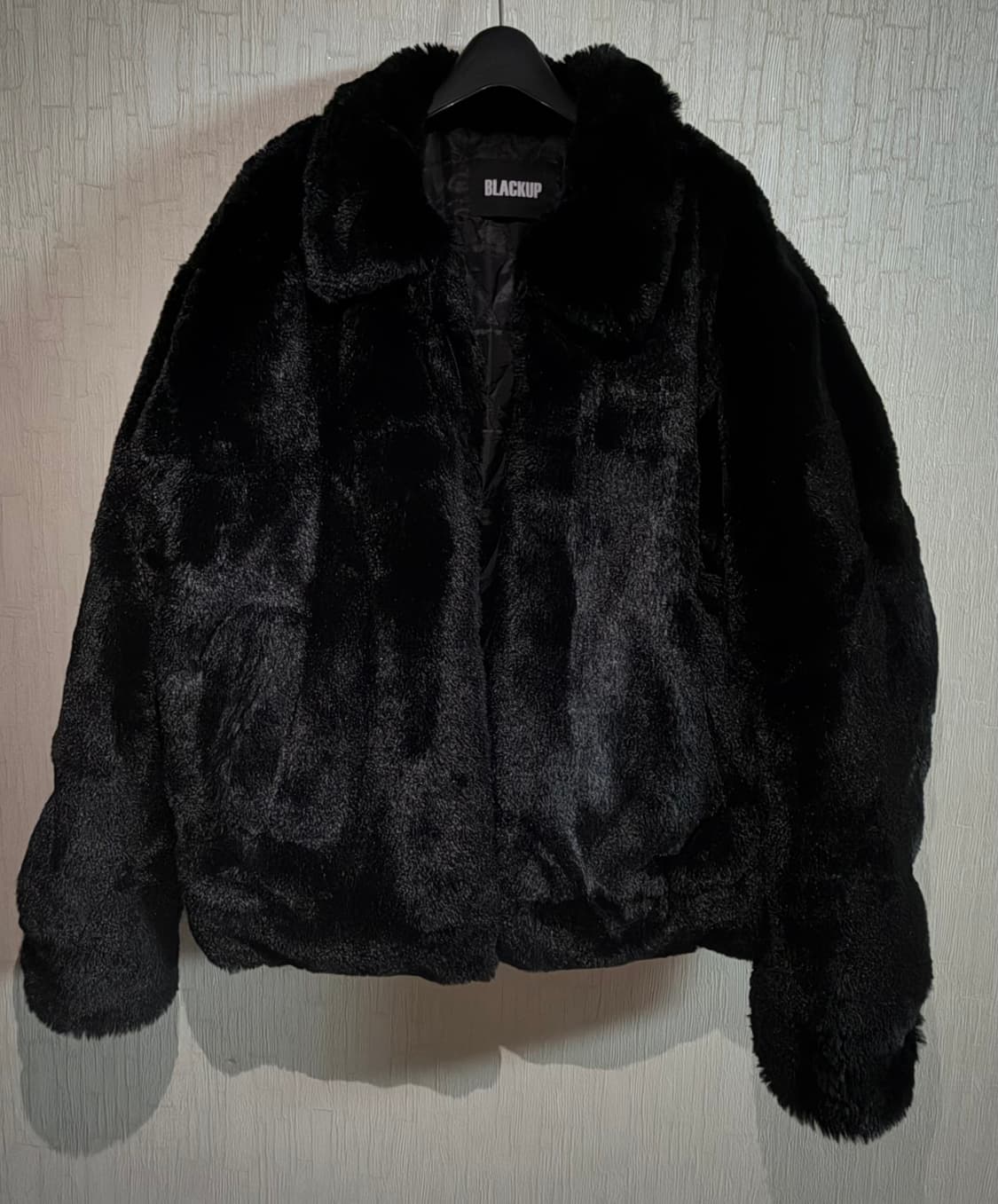 블랙업 퍼 자켓 상품이미지1
