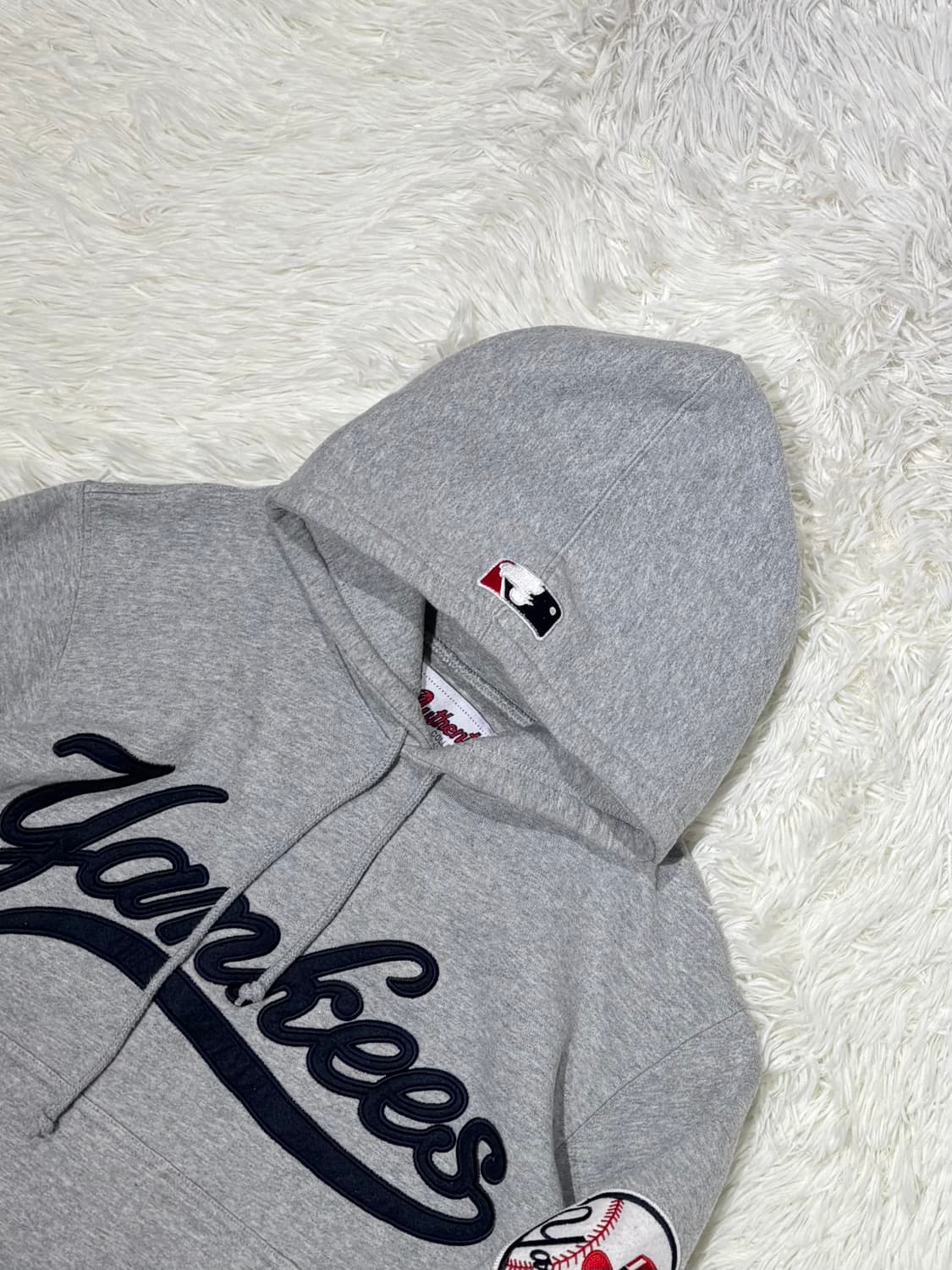 마제스틱 뉴욕양키스 빅로고 후드 상품이미지4