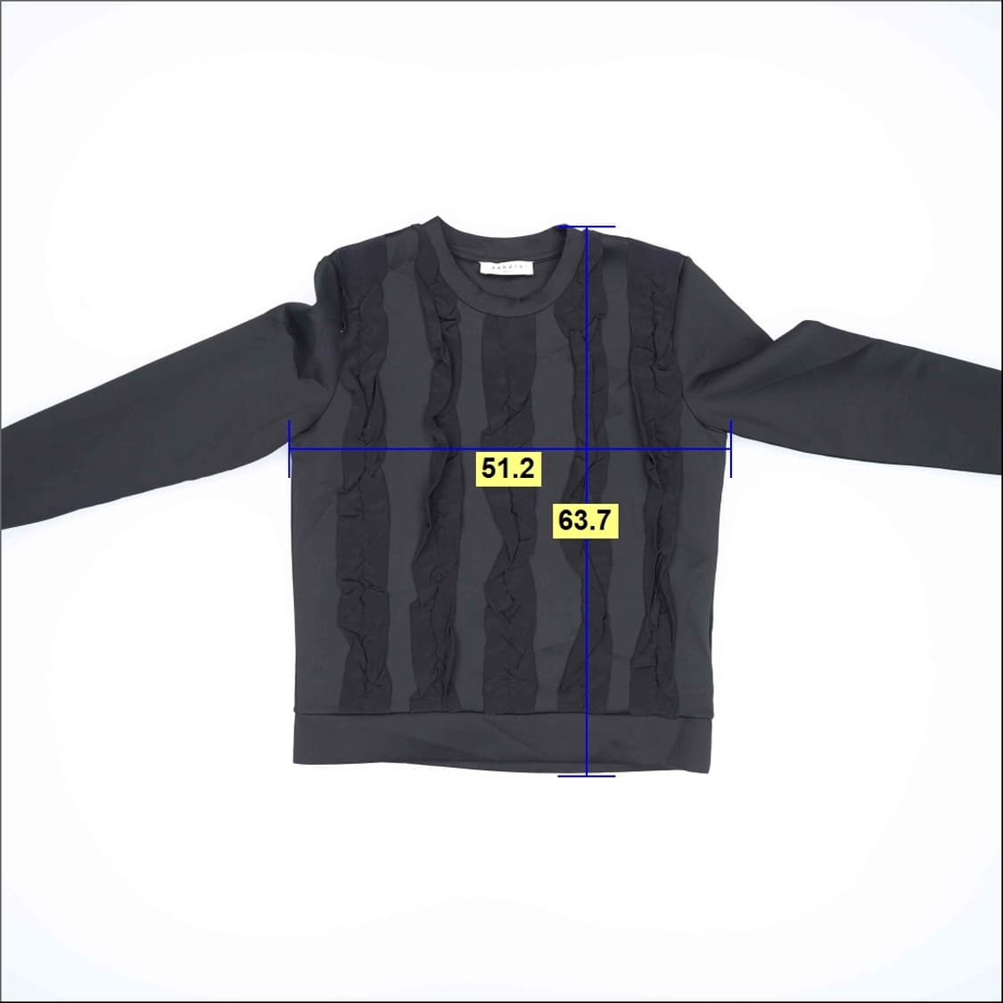 1 산드로 프릴 맨투맨 0330H1 상품이미지8