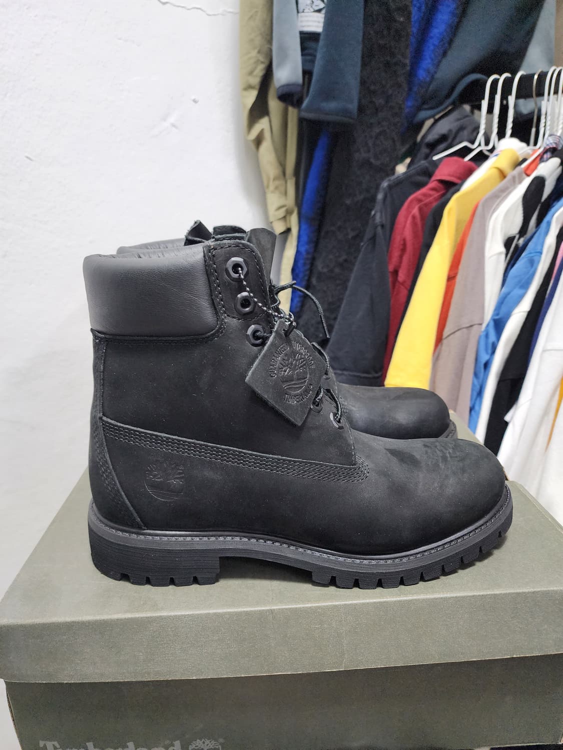 (새상품) 팀버랜드 6인치 블랙 워커 상품이미지1