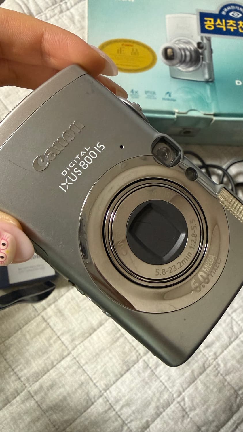 [작례 ⭐️] 캐논 익서스 IXUS 800 is 판매합니다 상품이미지2