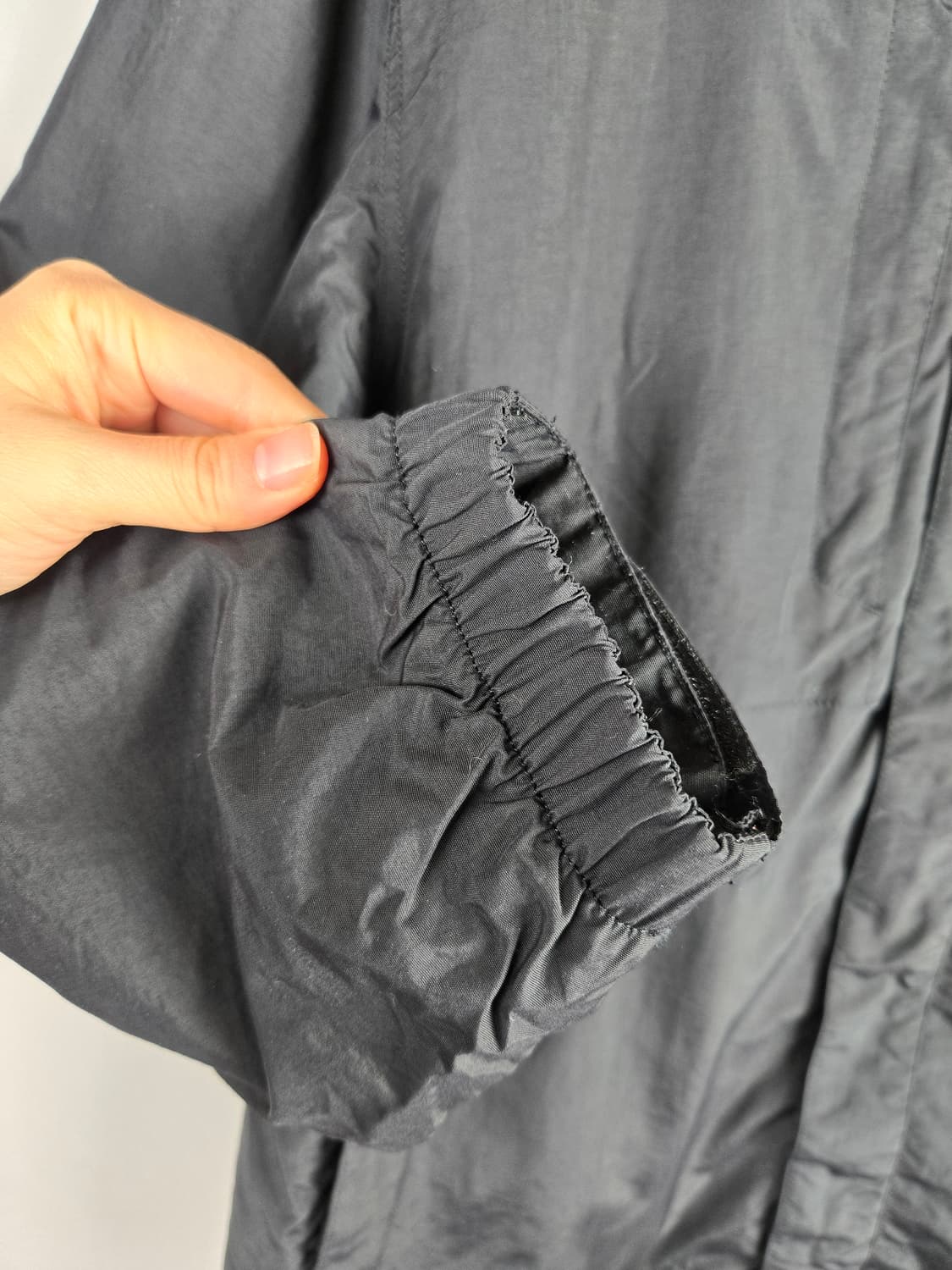 [무료배송]노스페이스 L 남성 기모 안감 바람막이 집업 자켓 블랙 상품이미지4