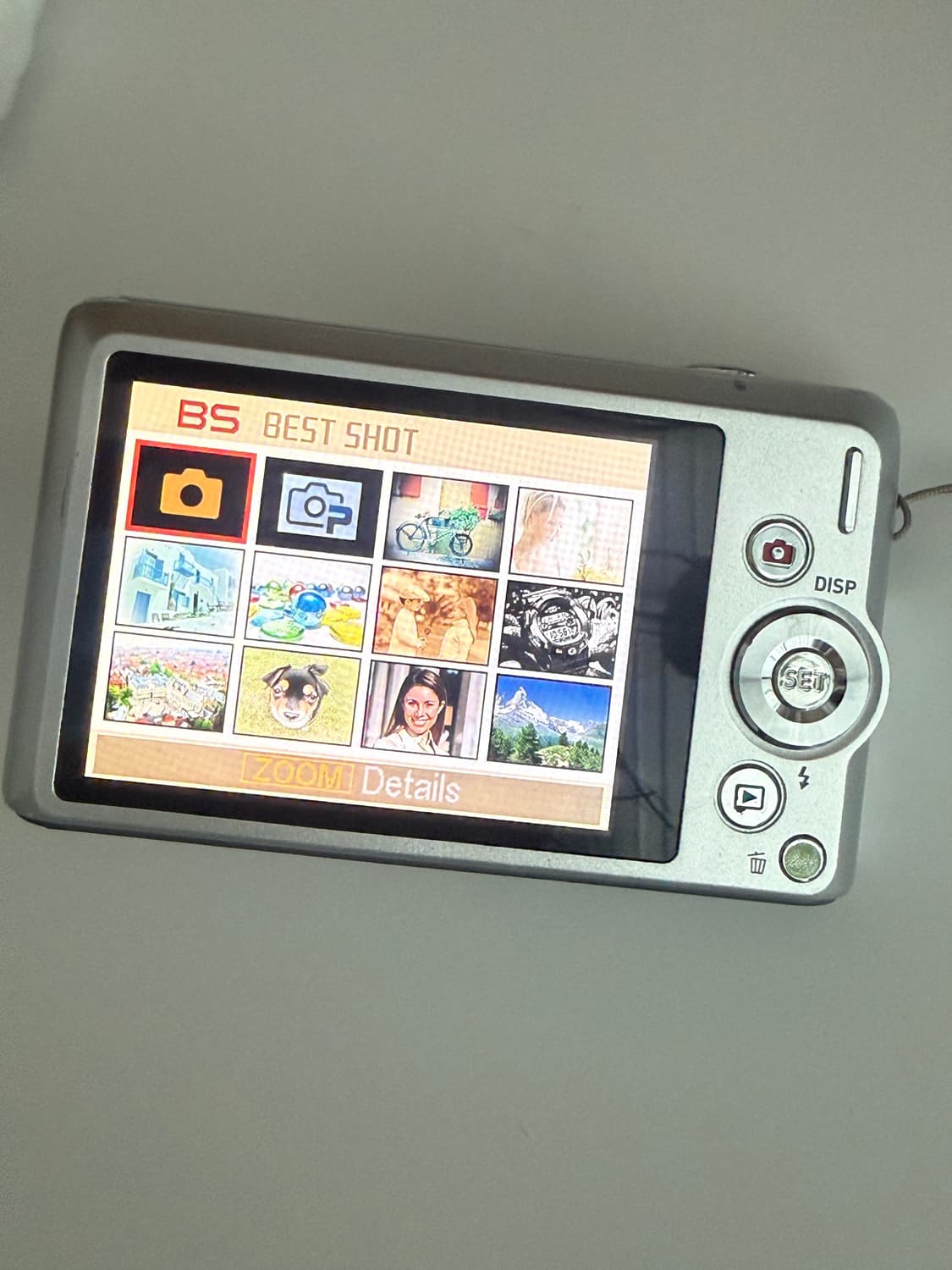 카시오 엑슬림 zs240 실버 ✨메이크업모드 상품이미지8