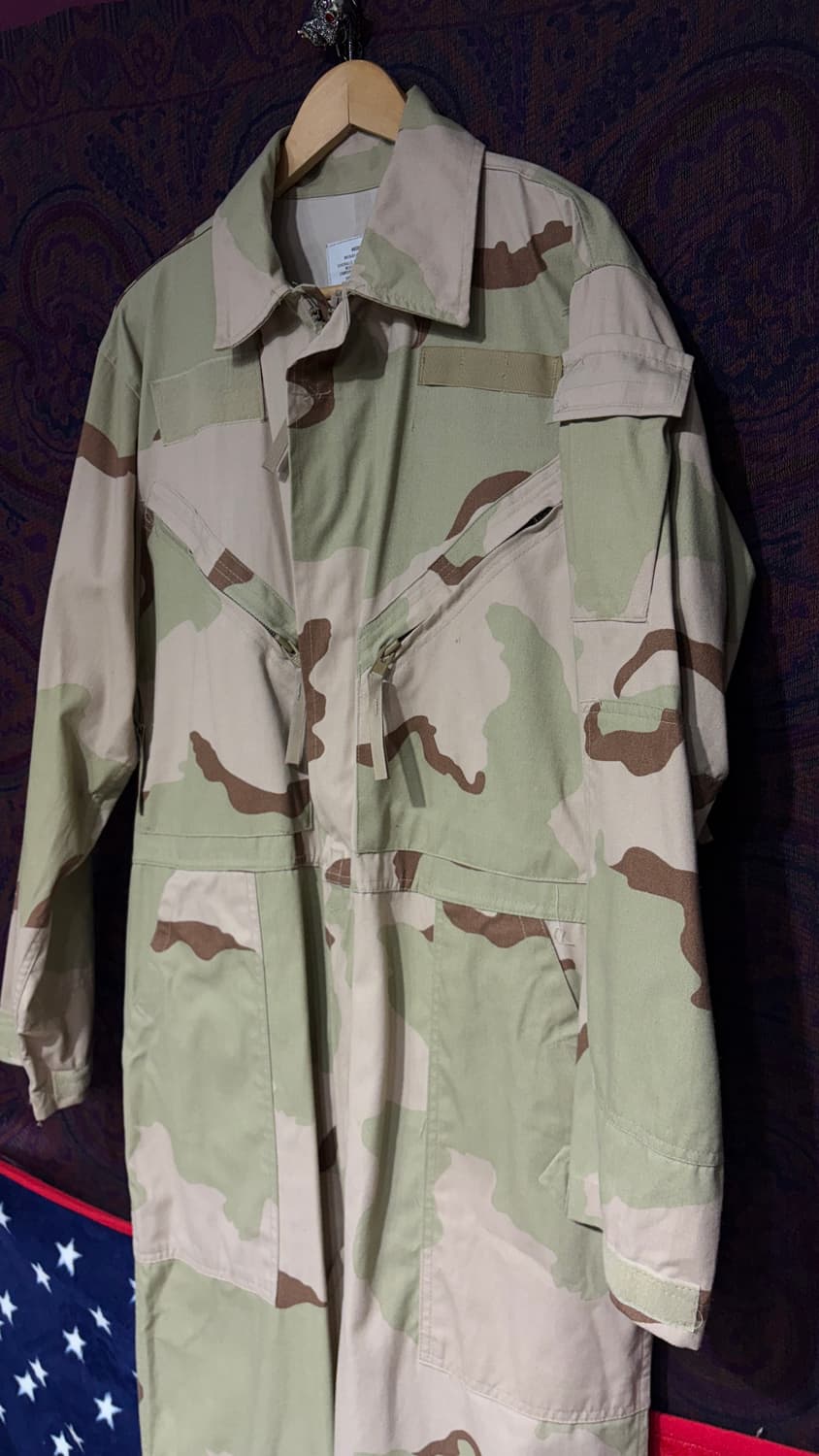 미군 사막삼색 커버롤 점프슈트 상품이미지6