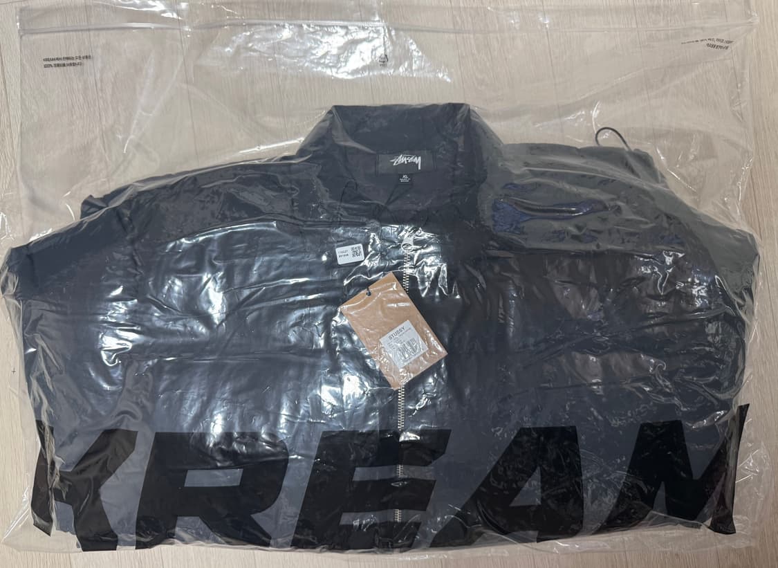 스투시다운 퍼퍼 나일론 블랙 (XL) 상품이미지1