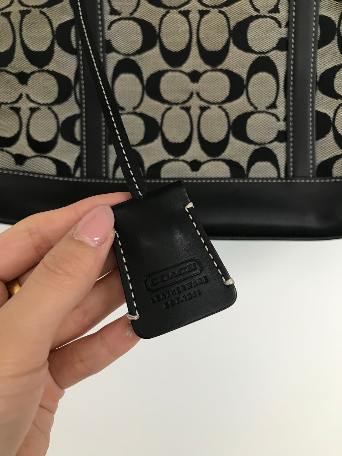 Coach 코치 모노그램 캔버스 숄더백 상품이미지5
