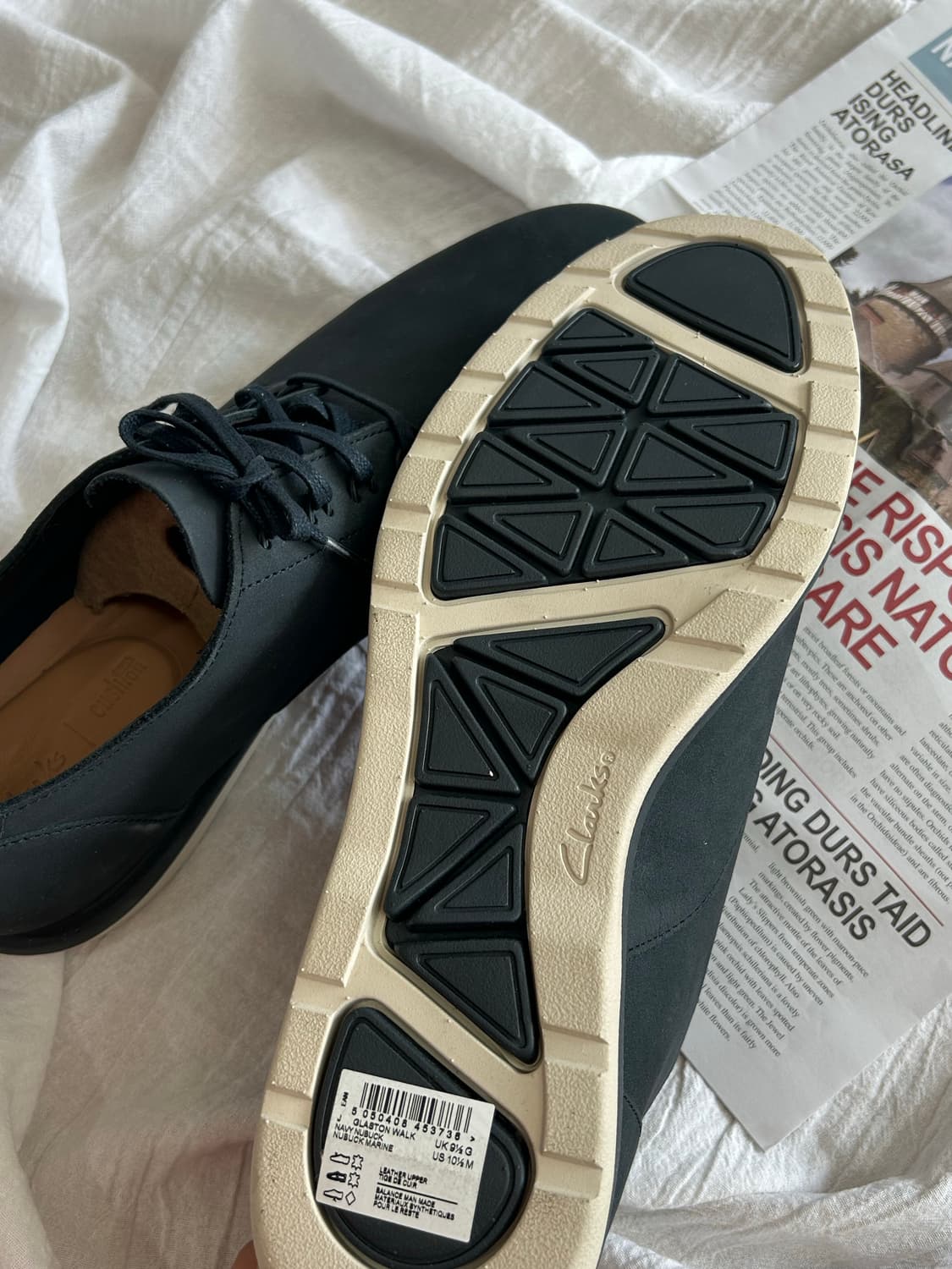 새상품 클락스(Clarks) 정품 남성 레이스업 더비 슈즈 상품이미지5