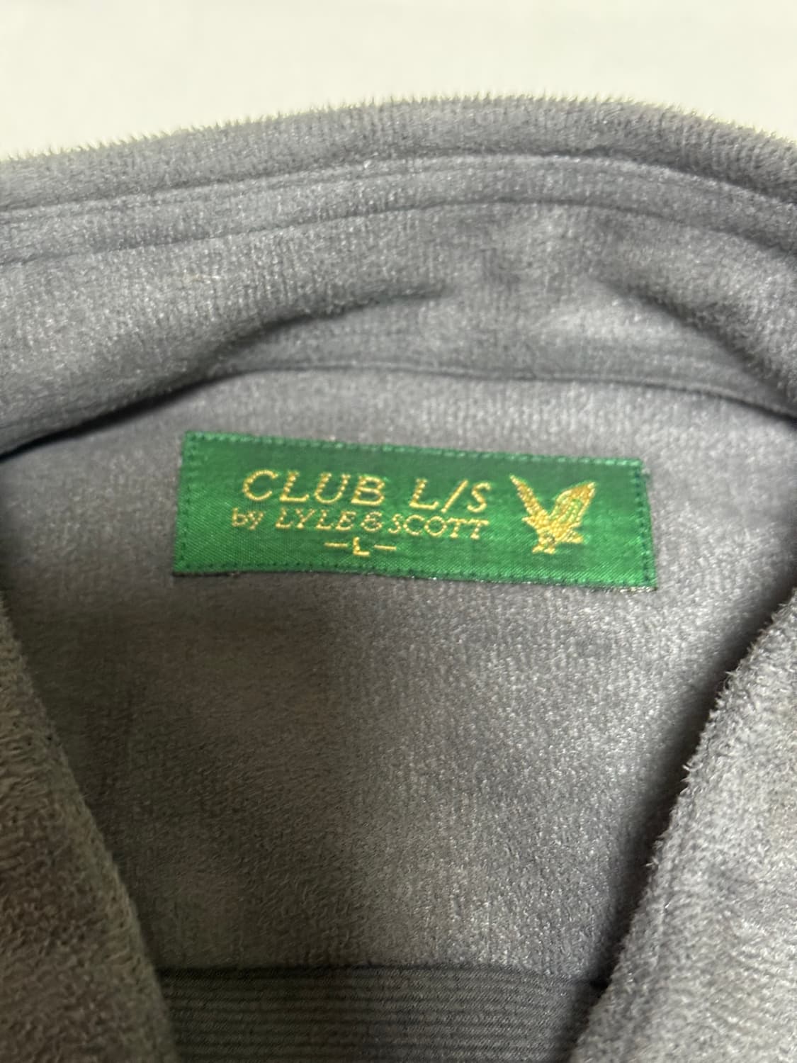 라일앤스콧(Lyle & Scott) 클래식 그레이 셔츠 상품이미지4