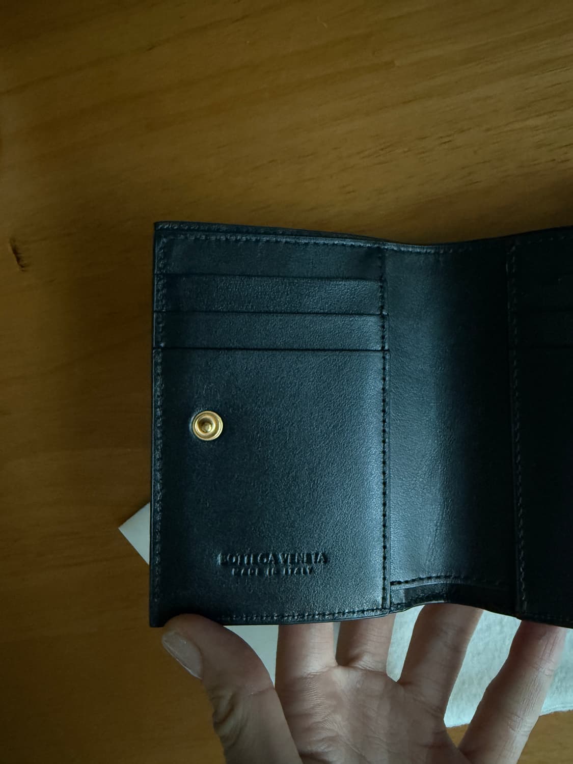 보테가 베네타 지갑 블랙 새상품 상품이미지5