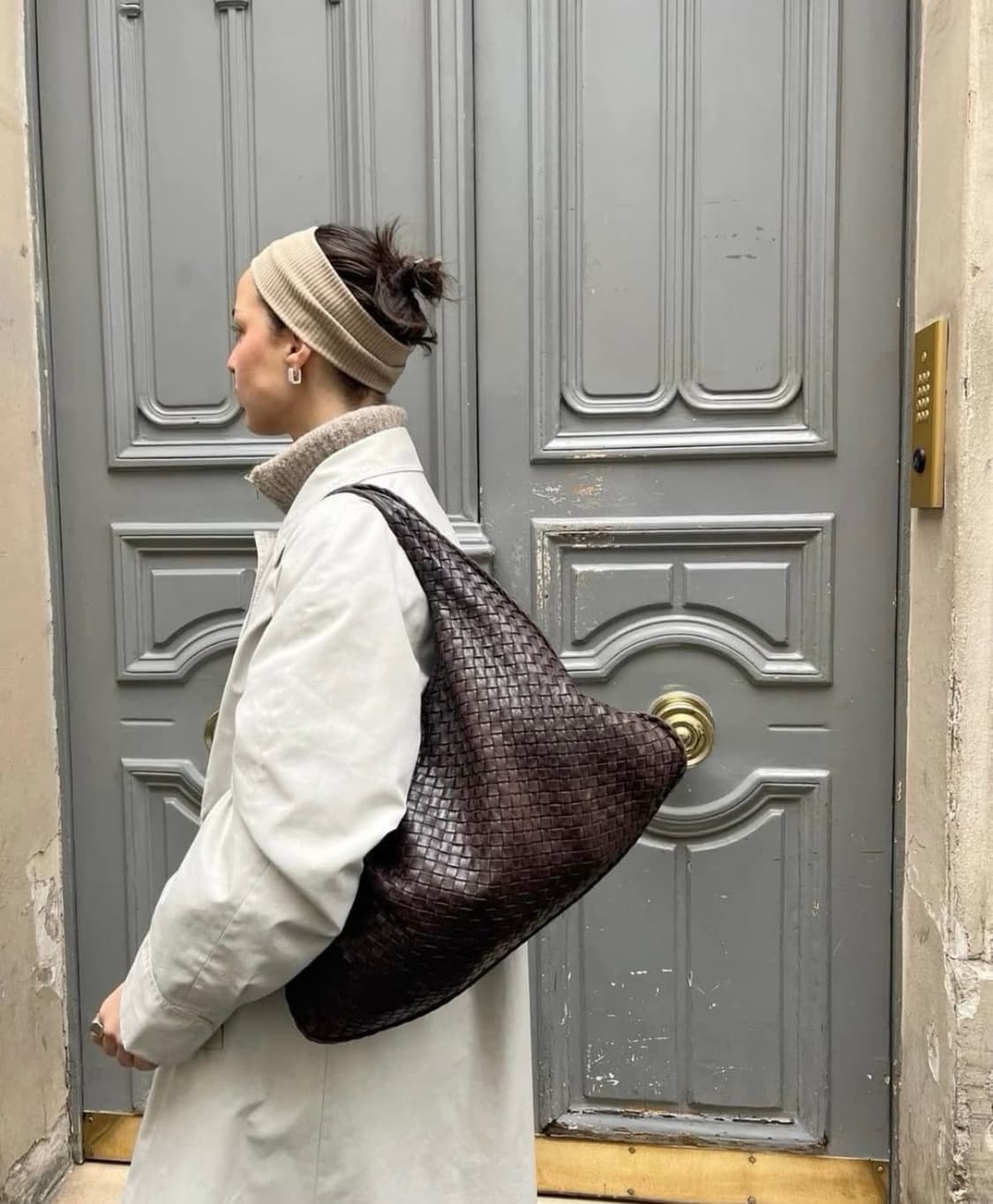 보테가 베네타 호보백 초콜릿 상품이미지7