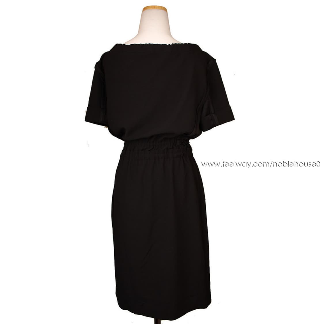 엘리타하리 블랙 리본 원피스 44 상품이미지3